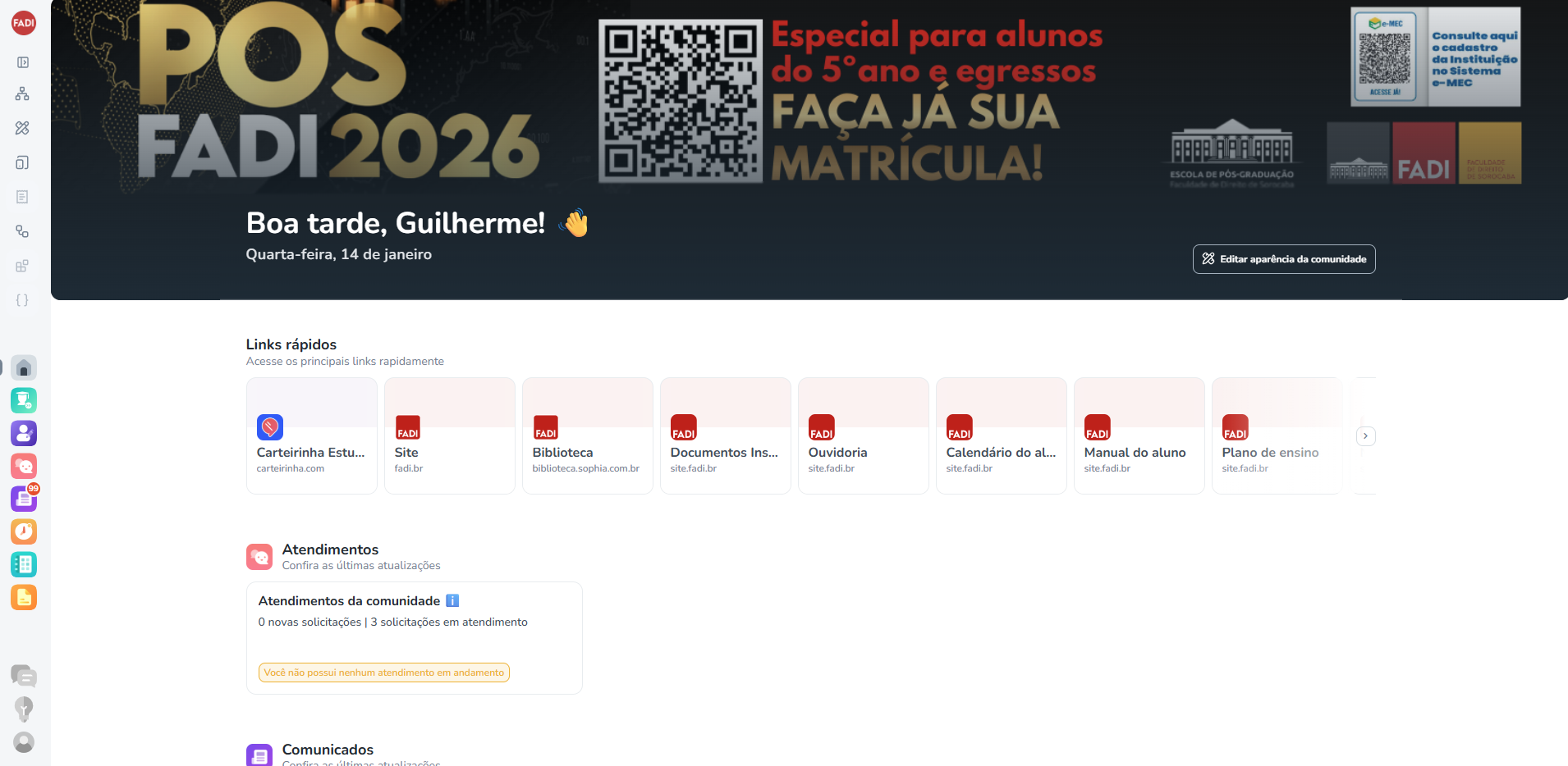 Layers logado